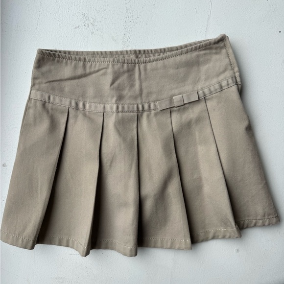 French Toast Girls Pleated Skort Khaki School Uniform Size 5 - Picture 1 of 5
